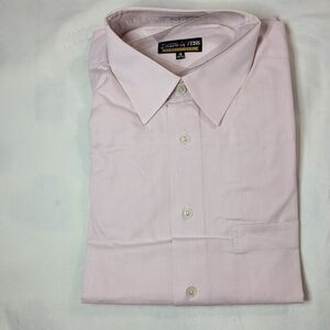 Long Sleeve Men's Pink Dress Shirt